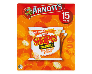 Arnott's Shapes 15pk/375g - Mini Chicken Crimpy
