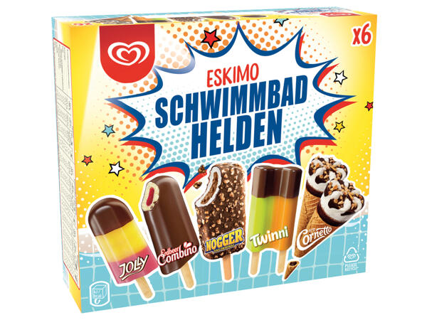 Eskimo Schwimmbadhelden
