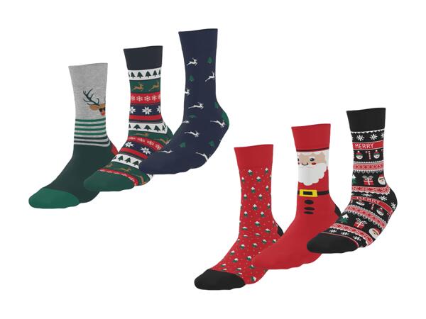 Chaussettes, set de 3 paires