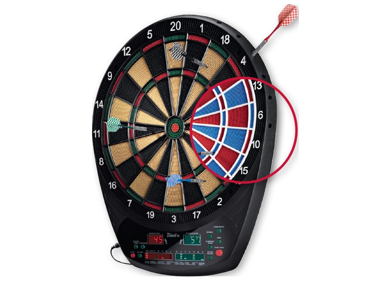 Crivit(R) Electronic Dartboard Set