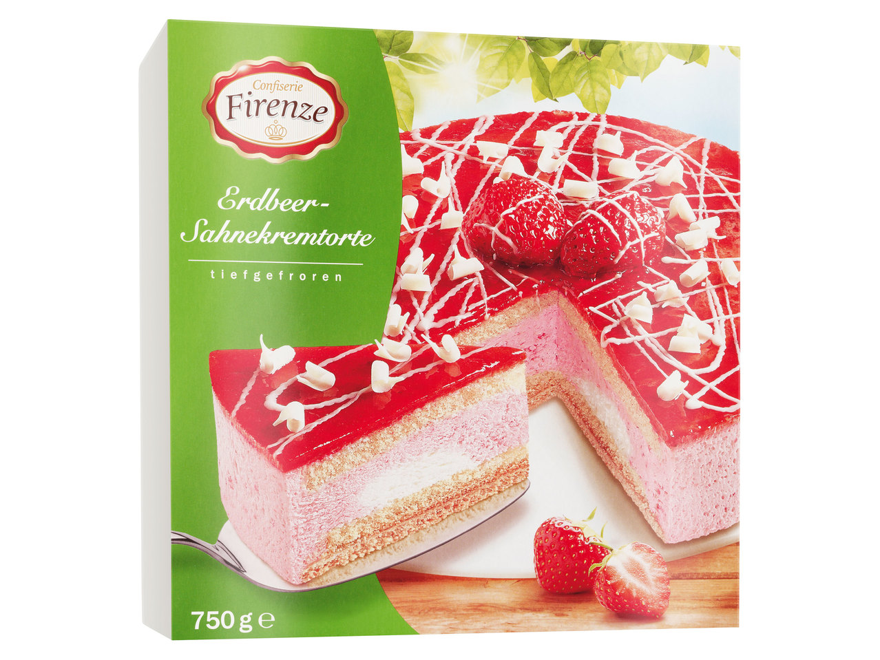 CONFISERIE FIRENZE Erdbeer-Sahnetorte