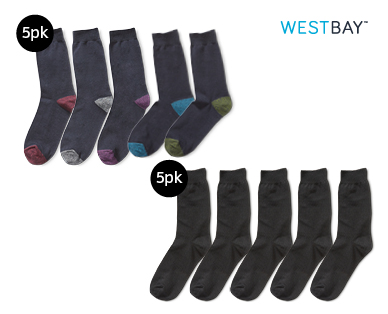 Mens Crew Socks 5pk