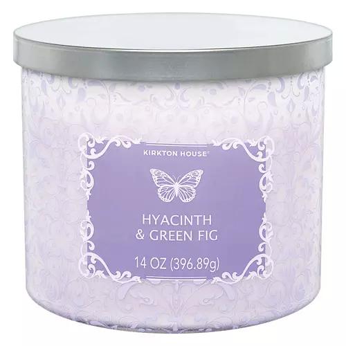 3 Wick Candle - Hyacinth & Green Fig, 14 oz