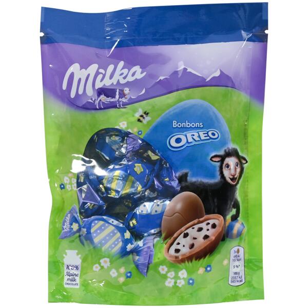 Œufs de Pâques en chocolat Milka Oreo