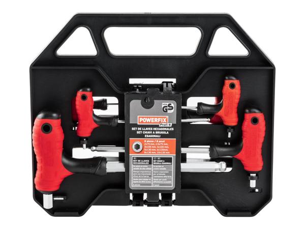 T-Handle Hex or Star Key Set, 8 pieces
