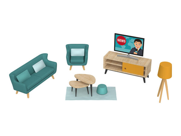 Playtive Doll's House Furniture