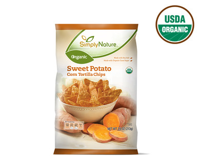 SimplyNature Organic Sweet Potato Tortilla Chips