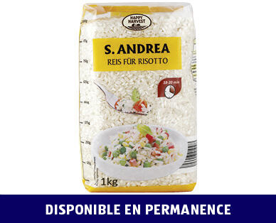 HAPPY HARVEST 
 RIZ POUR RISOTTO S. ANDREA