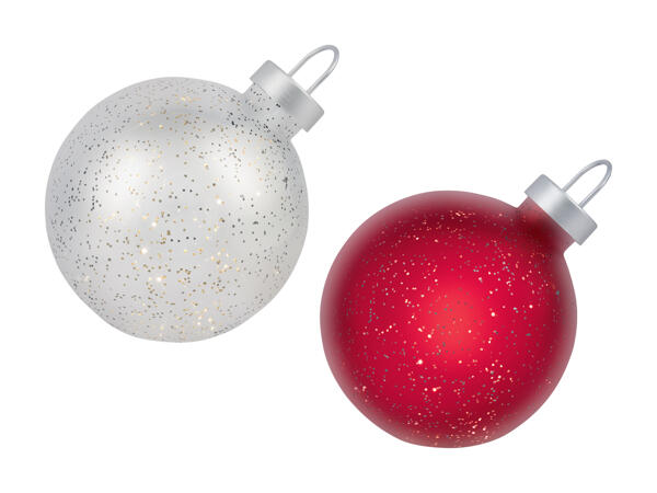Boule de Noël à LED