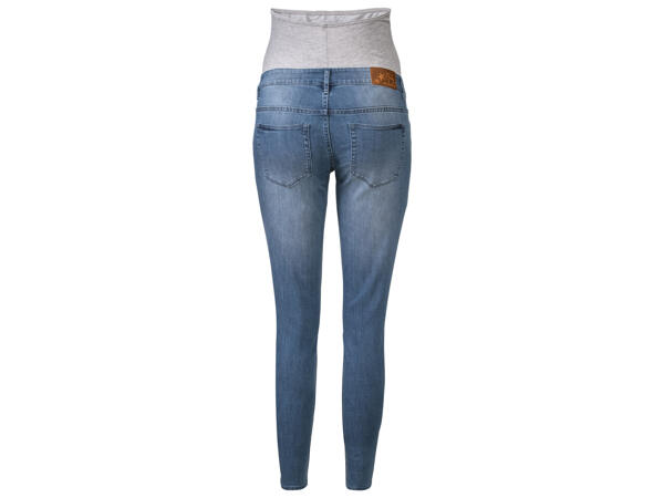 TĚHOTENSKÉ DŽÍNY „SUPER SKINNY FIT"