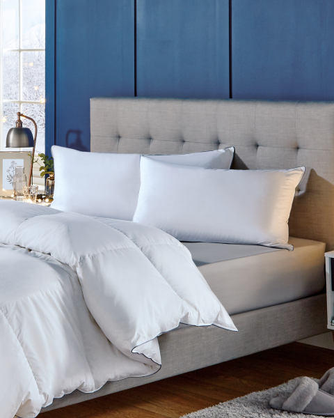 Duck Feather & Down Pillow Pair