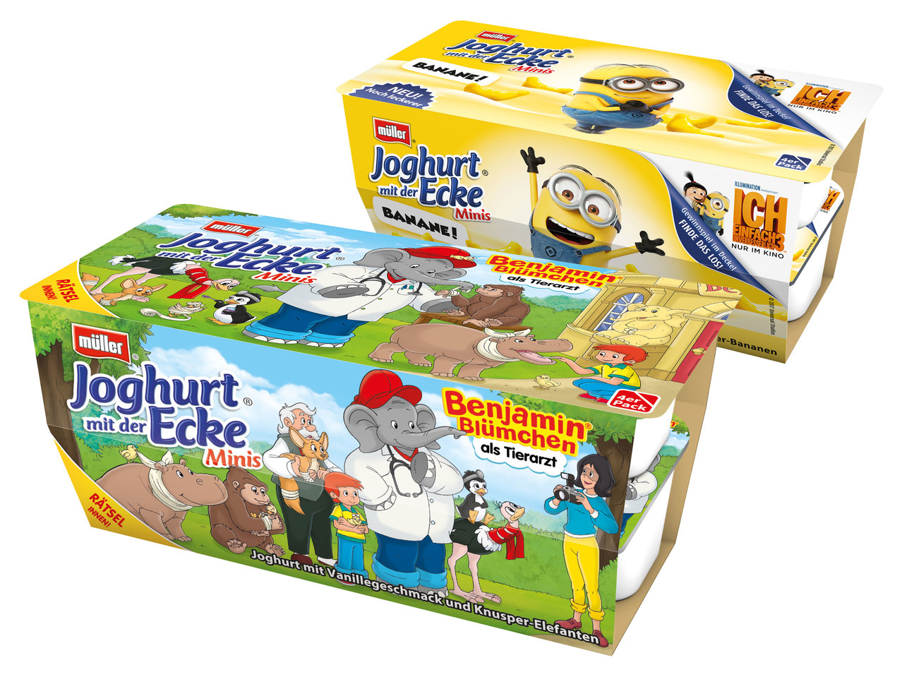 MÜLLER Joghurt mit der Ecke Minis