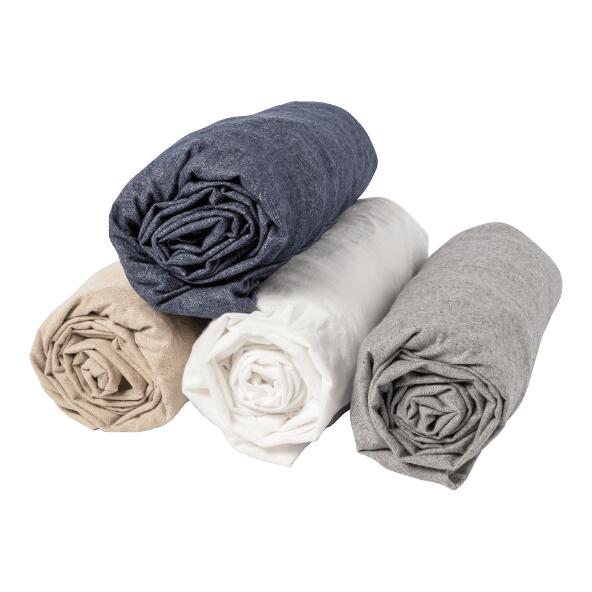 NOVITESSE(R) 				XXL-Flanell-Spannbetttuch, 2 Pers.