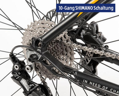 INOC E-MTB mit Mittelmotor