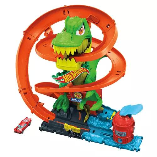Kids T-Rex Battle Triple Wheels Playset Kit