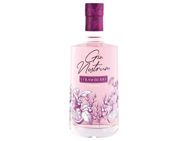 GIN S JAHODOVOU PŘÍCHUTÍ