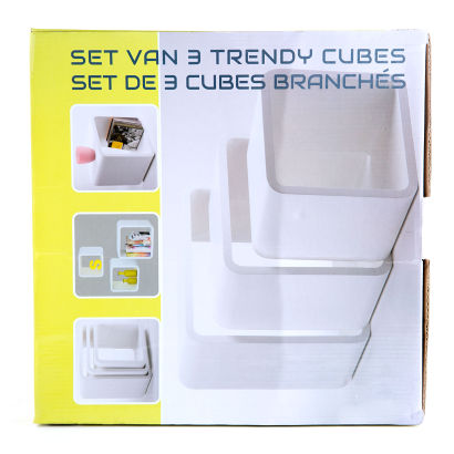 Trendy cubes, 3 st.