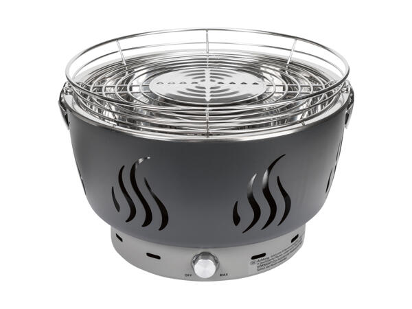 Grill Meister Barbecue à charbon avec ventilation active