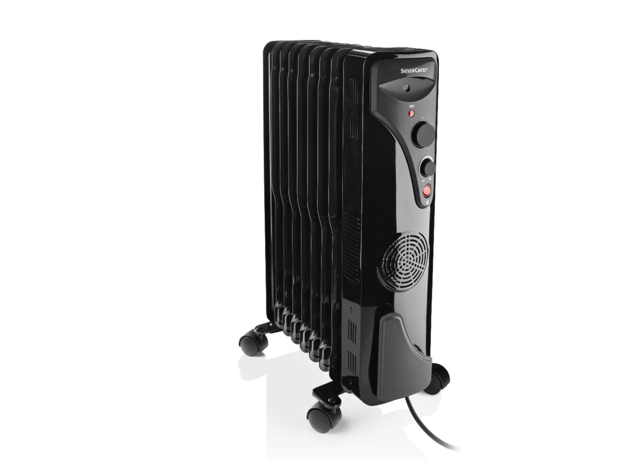 SILVERCREST 2,400W Oil-Filled Radiator