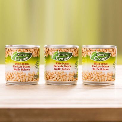 Haricots blancs, pack de 3