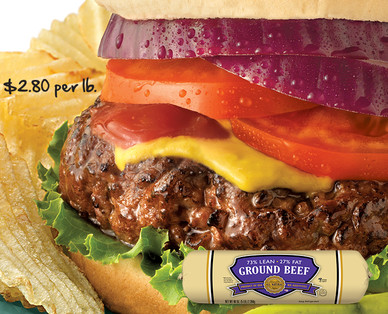 Fresh 73% Lean Ground Beef