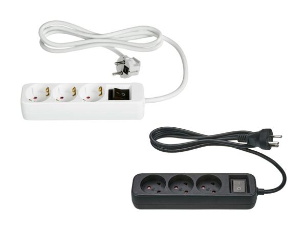 TRONIC(R) Stikdåse med 3 udtag