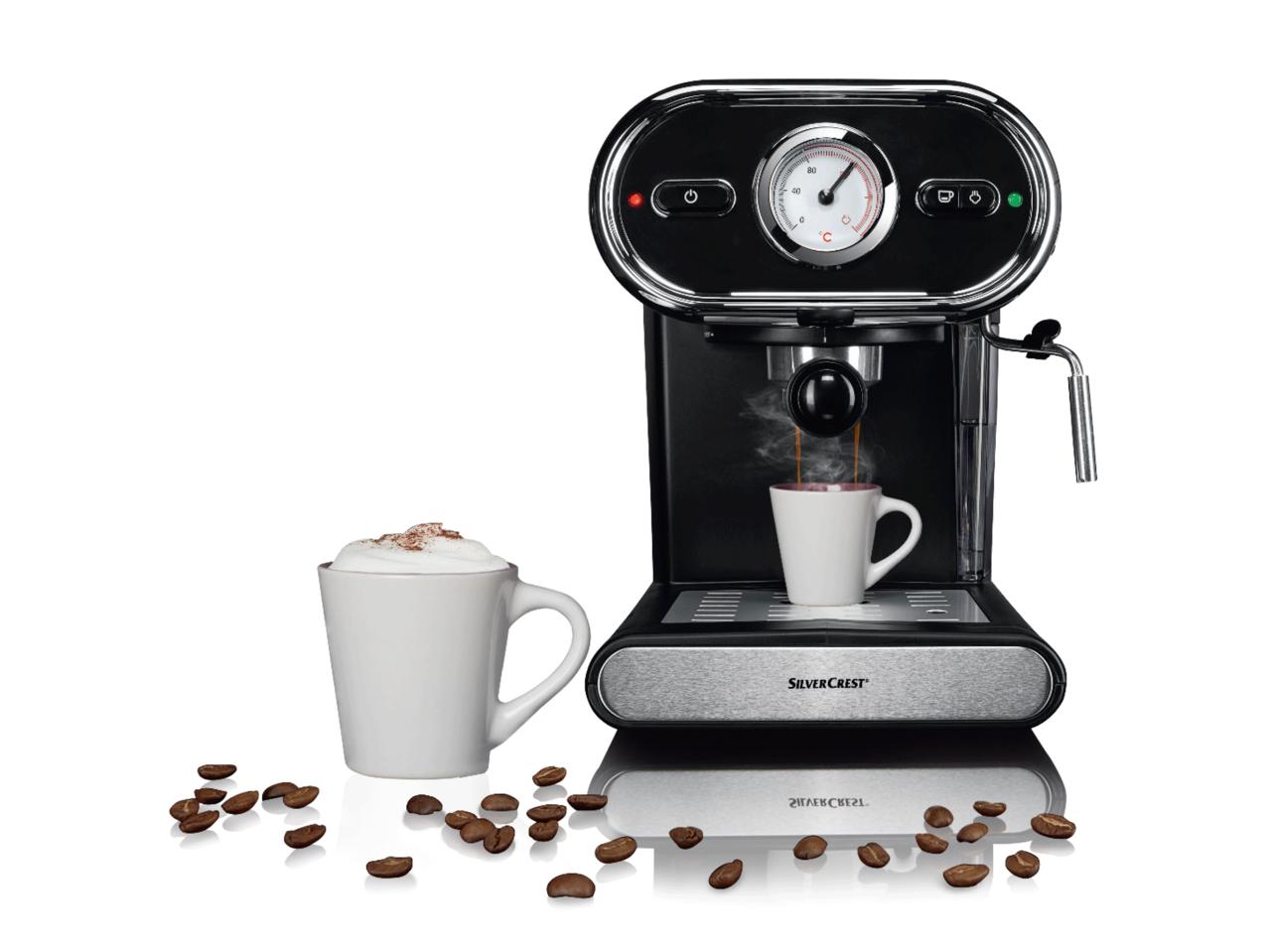 SILVERCREST KITCHEN TOOLS 1,100W Espresso Machine