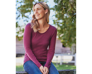 Women's Merino Scoop or V-Neck Top