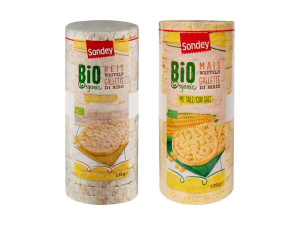 Galettes de riz/​maïs bio