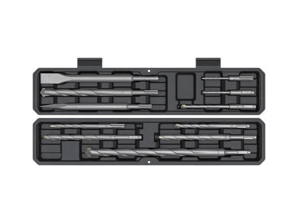 Hammer Drill Bit Set or Hammer Drill & Chisel Bit Set