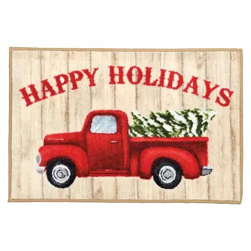 20" x 30" Holiday Accent Rug - Truck