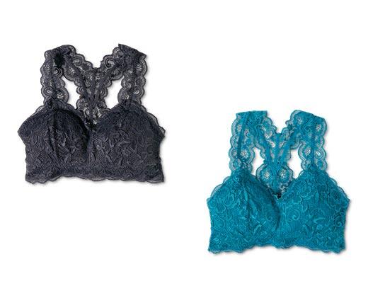 Serra Ladies 2 Pack Lace Bralette
