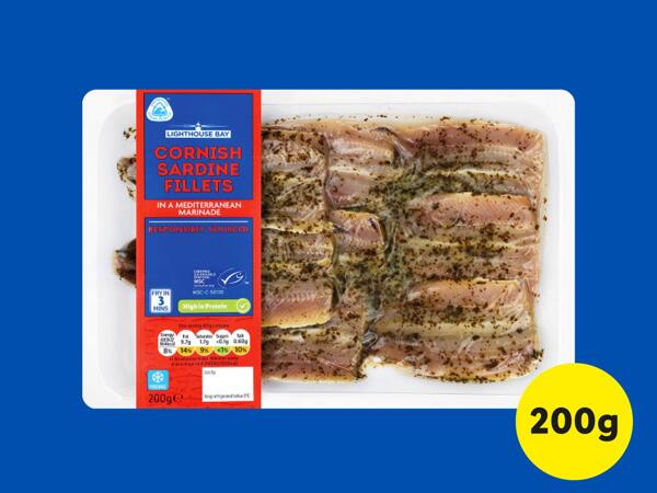 Lighthouse Bay Cornish Sardines with Mediterranean Marinade
