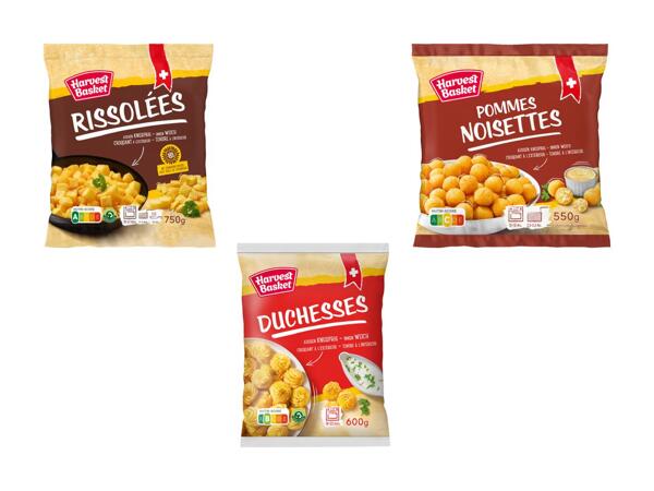 Accompagnements à base de pommes de terre
