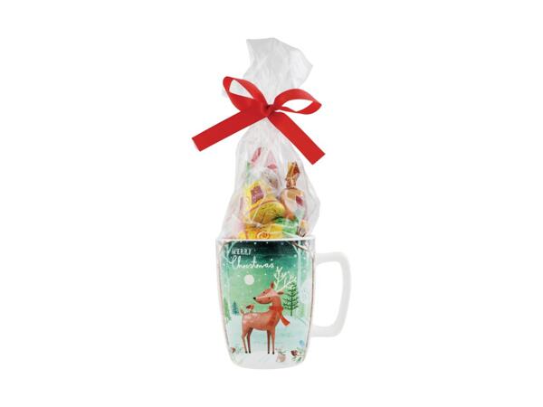 Christmas Mug with Chocolate