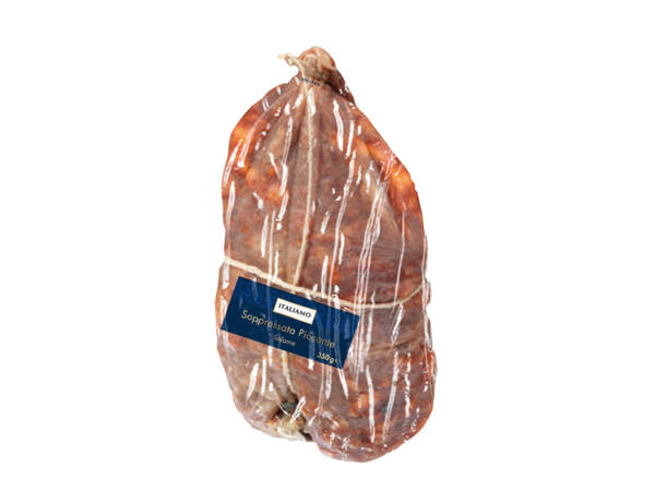 Lufttorkad stark salami