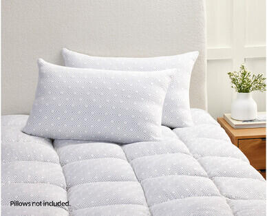 Airflow Jacquard Queen Size Mattress Topper