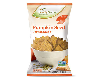 SimplyNature Pumpkin Seed Tortilla Chips