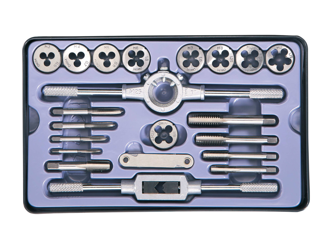 Set de filetage et taraudage, 21 pièces