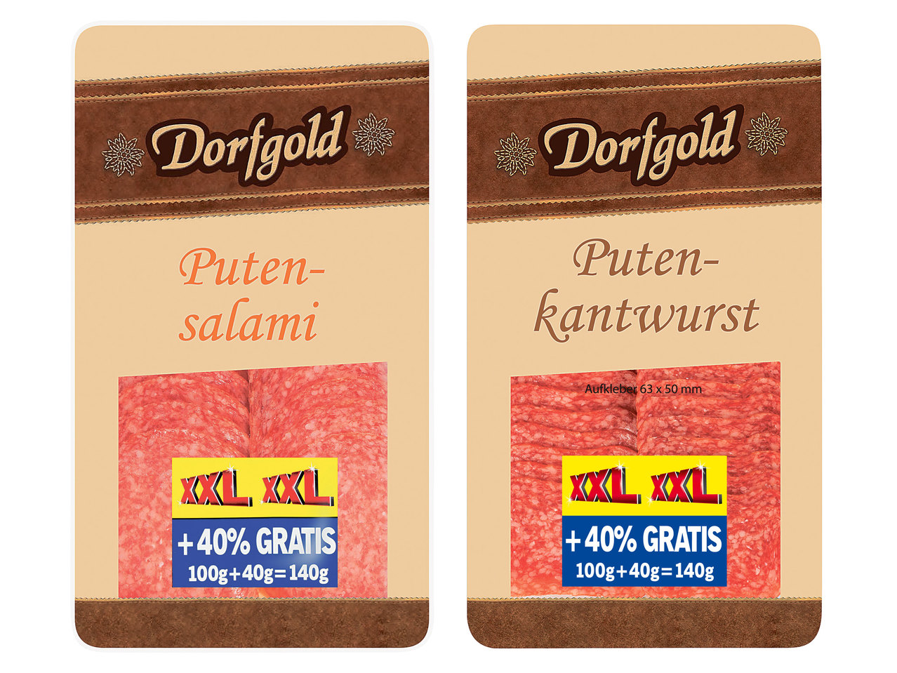 DORFGOLD Putenrohwurst