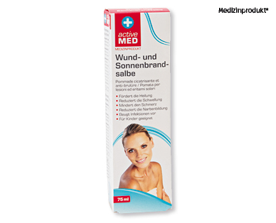 ACTIVE MED Wund- und Sonnenbrandsalbe