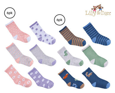 Infant Socks 6pk