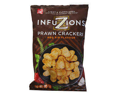 Infuzions BBQ Rib Prawn Crackers 110g