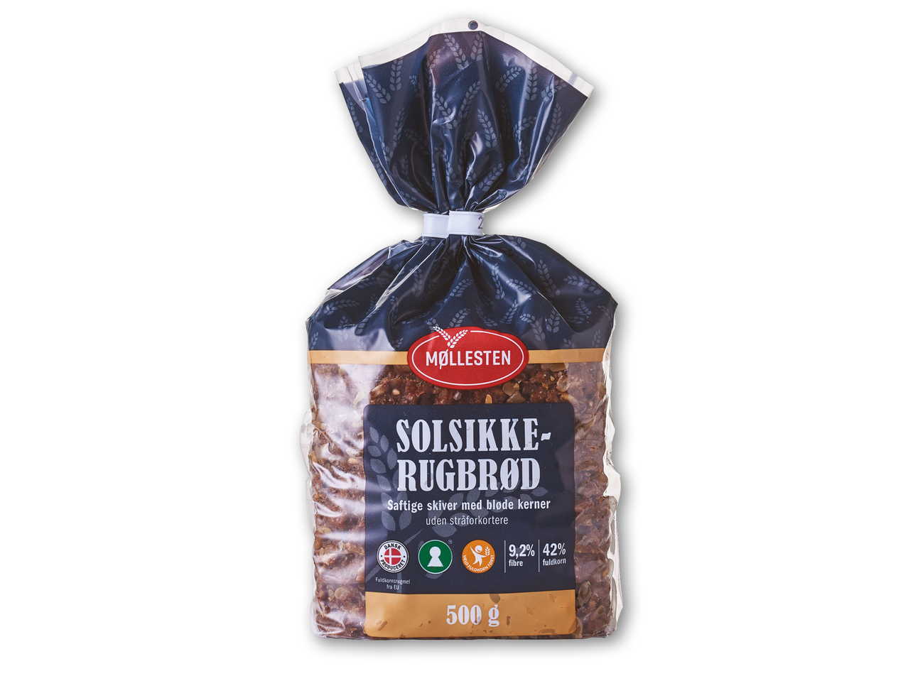 MØLLESTEN Solsikkerugbrød