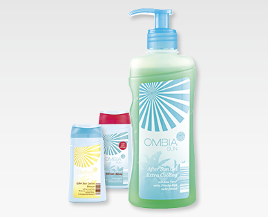 Assortiment après soleil OMBIA SUN