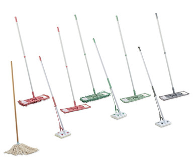 Cotton/Sponge/Microfibre Chenille/Microfibre Flat Mop