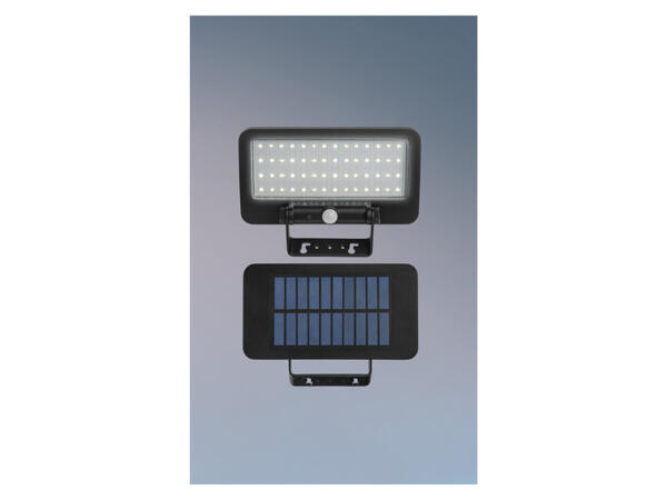 LIVARNO home Solární LED reflektor s pohybovým senzorem
