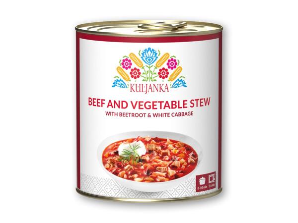 KULJANKA Grøntsagssuppe