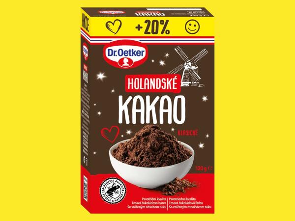 DR. OETKER HOLANDSKÉ KAKAO