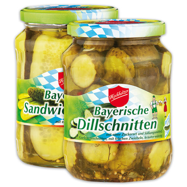 Bayerische Sandwichgurken / Dillschnitten